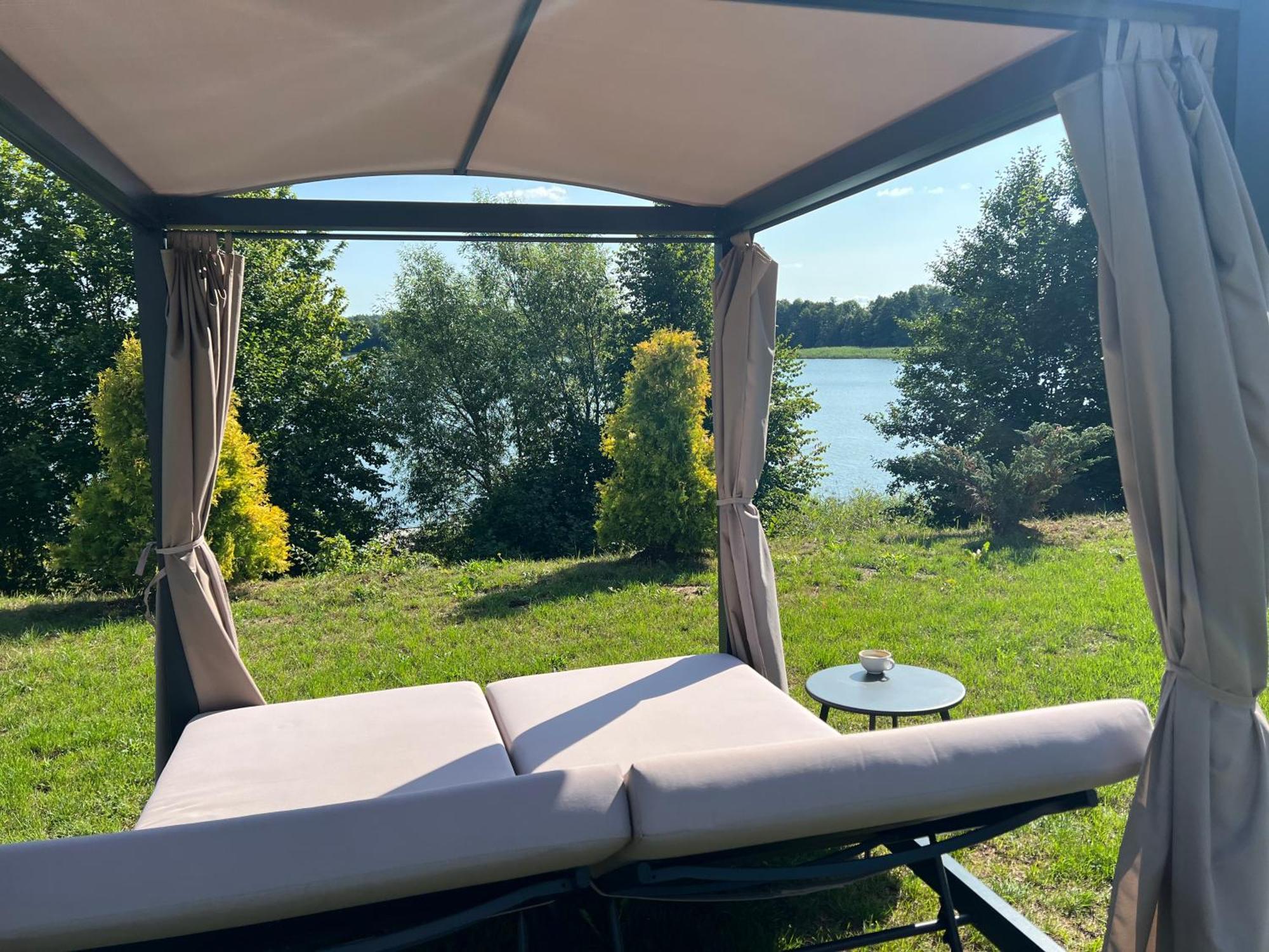 Pensjonat Gieland Kolo Mragowa Sorkwity Exteriör bild